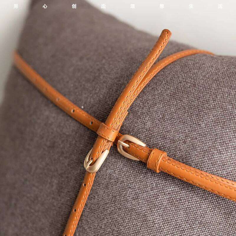 Horse Inches Throw Croker - Simple Modern Style Leather Decoration Couch Cushion Pillow Cover Withour Core