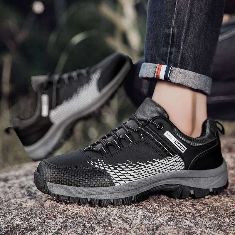 New Spring Autumn Casual Comfortable Tenis Waterproof Anti-slip Hiking Outdoor Walking Sneakers Size39-46 Shoes Male