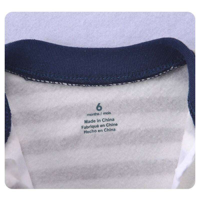Newborn Baby Boy Girl Rompers Clothes Winter Pajamas Zipper Fleece Fall Infants Outfit Animal Jumpsuit Clothing 0 -12 Months New 26Y0224