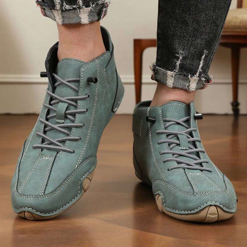 Sneakers Soft Sole Breathable Non Slip Casual Flat Shoes High-quality Luxury Brand Men's Mosinka Boots