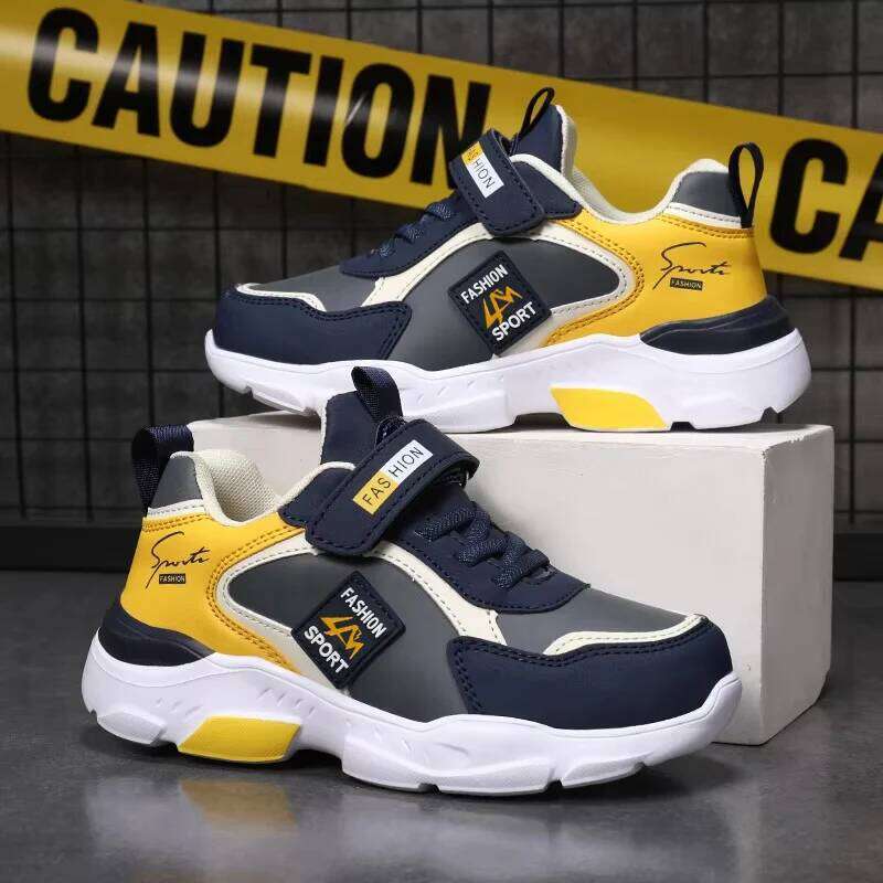 Summer Children's Fashion Sports Boys' Running Leisure Breathable Outdoor Lightweight Sneakers Shoes 26W0224