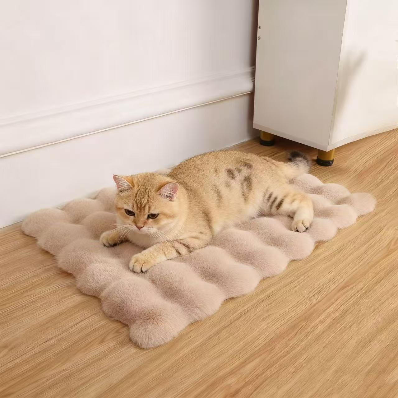 Pet Mat Cat Nest Warm Sleeping Mat Plush Dog Nest Mat Thickened Warm Mat Four Seasons Warm Cat Dog Floor Mat