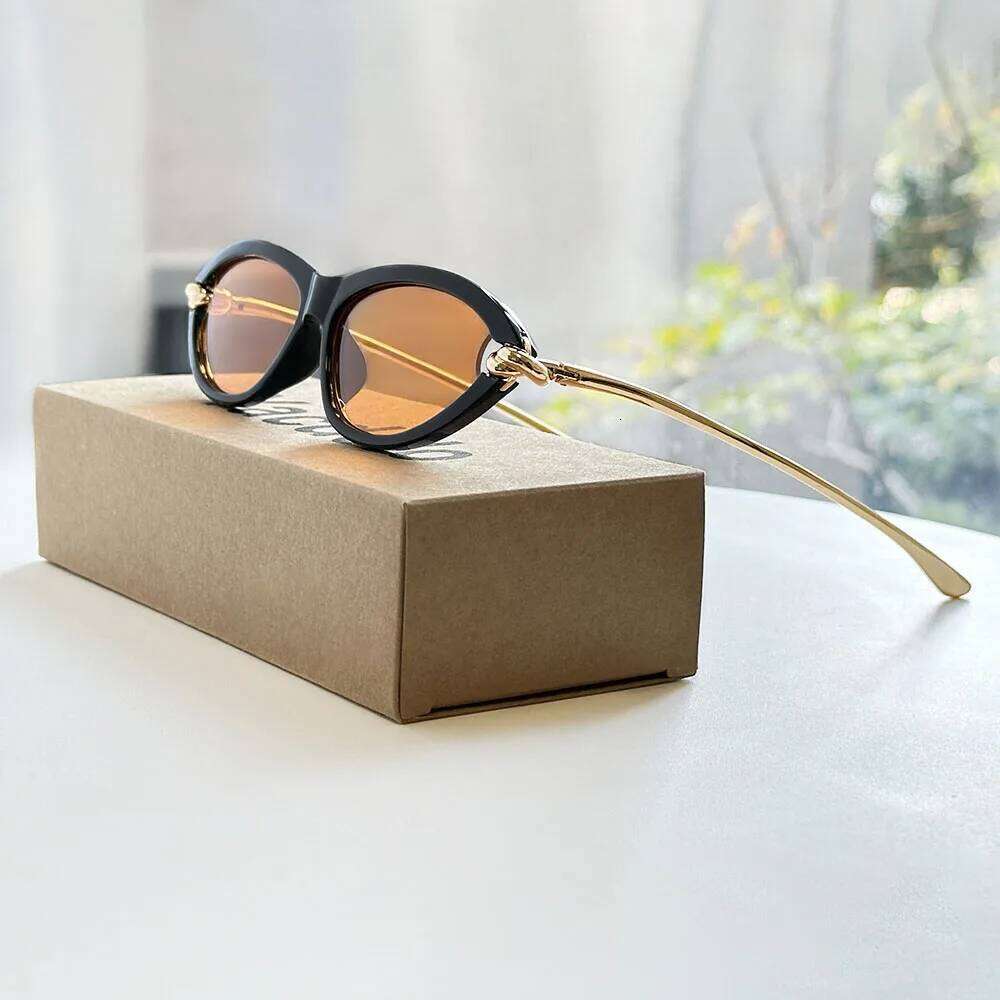 Designer Cat Eye Sunglasses Women Trendy 2026 Fashion Glasses Vacation Shades Luxe Lunette Soleil Femme Lentes De Sol Mujer Sun 26W0224