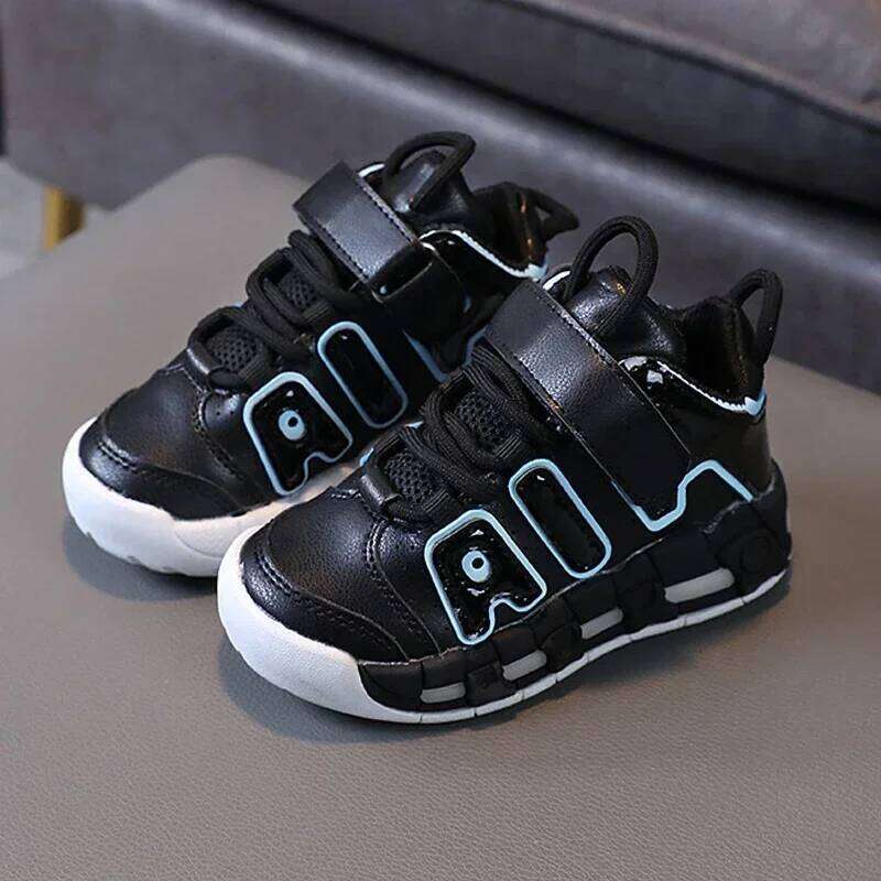 Boys Sports Toddler Non-slip Sneakers Casual Soft for Children Girls Baby Kids Outdoor Shoes 26W0224