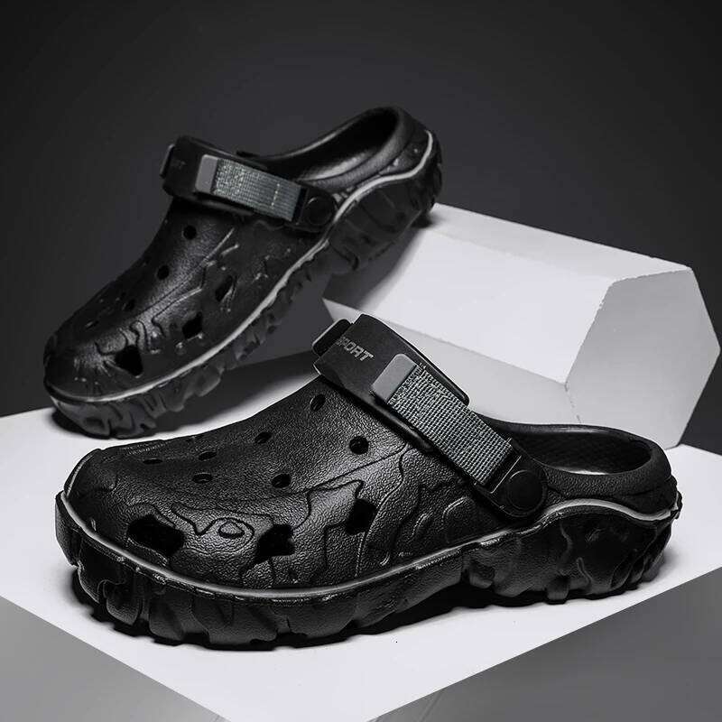 MAEDEF Clogs Men EVA Casual Flip Flops Comfortable Garden Shoes Summer Men's Beach Sandals Male Slippers