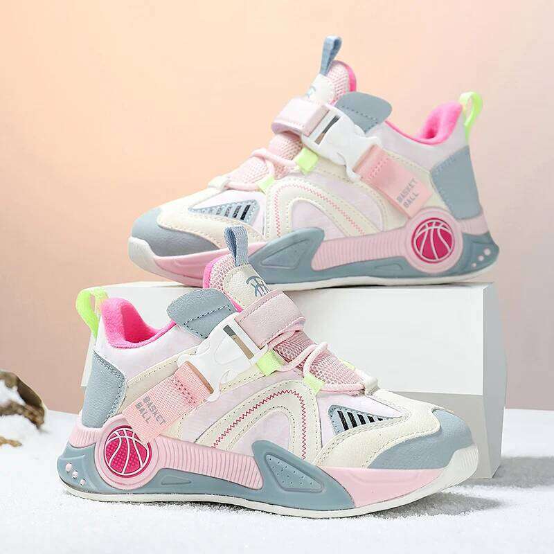 Winter Warm Children Boys Sneaker Fashion Design Kids Cotton Casual Sports Tennis Shoes for Boy 26W0224