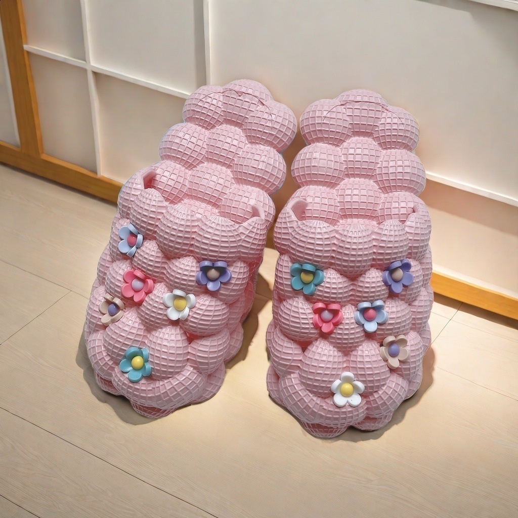 Slipper Bubble Slides Toddler Children Kids Sandals Summer Outdoor Sport Shoes Boys Girls Close Toes Slippers 230721