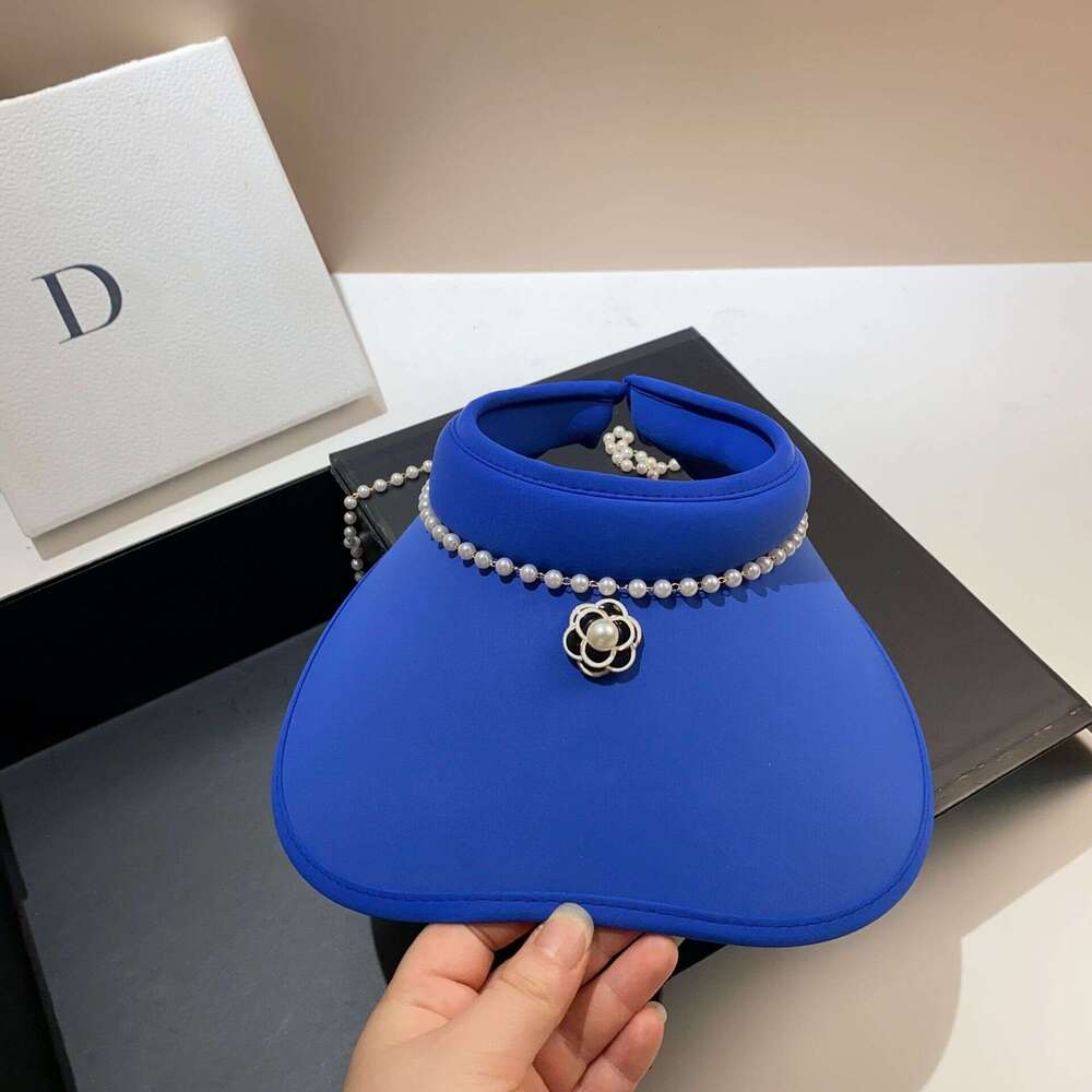 Camellia flower hat with an open top Sun protection hat Suitable for beach vacations and daily commutes