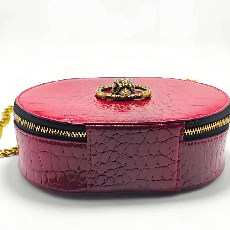 Creative High-Quality Square For Women, Niche Leather High-End Hardware Chain Crossbody Bag