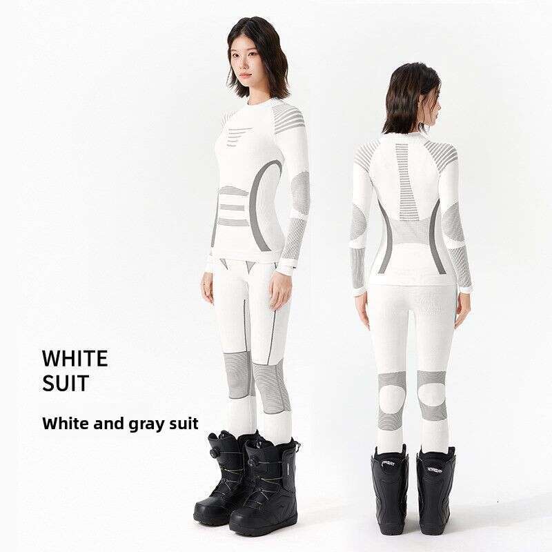 2026 Women's Quick-Dry Ski Sweat-Wicking Functional Clothing, Autumn And Winter Outdoor Mountaineering Sports Tight-Fitting Thermal WKERSIY
