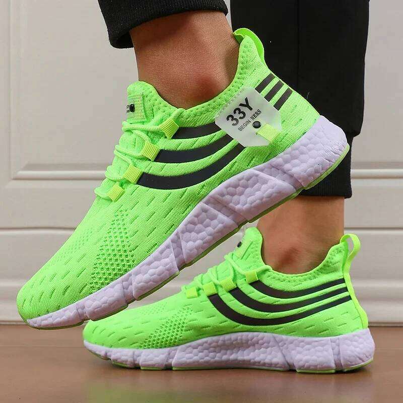 Lightweight Mesh Fashionable Soft Comfortable Breathable Unique Design Casual Outdoor Training Sports Shoes Unisex
