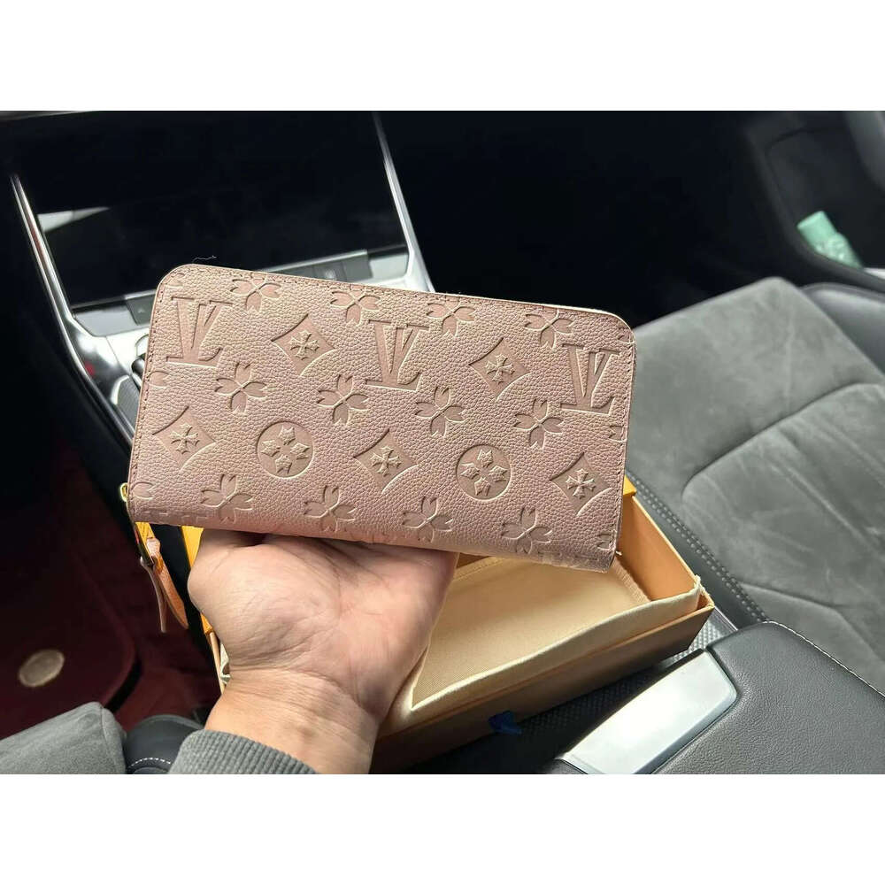 10A luxury Designers ZIPPY WALLET Soft Leather Mens Womens Credit card Wallets 6 Colors Fashion Single Men Leather Wallet Lady Ladies Long Purse bags with box