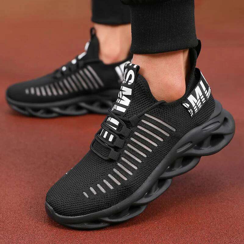 Vulcanize for Breathable Outdoor Sports Shoes Lightweight Men Casual Sneakers Comfortable Athletic Training Footwear