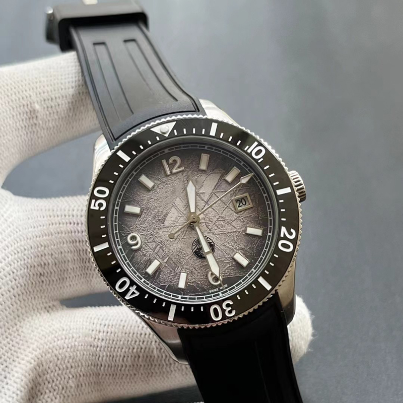 Designer Wristwatches High Quality Mechanical Mens Watches Luxury Glacier Texture Dial Watches 34302