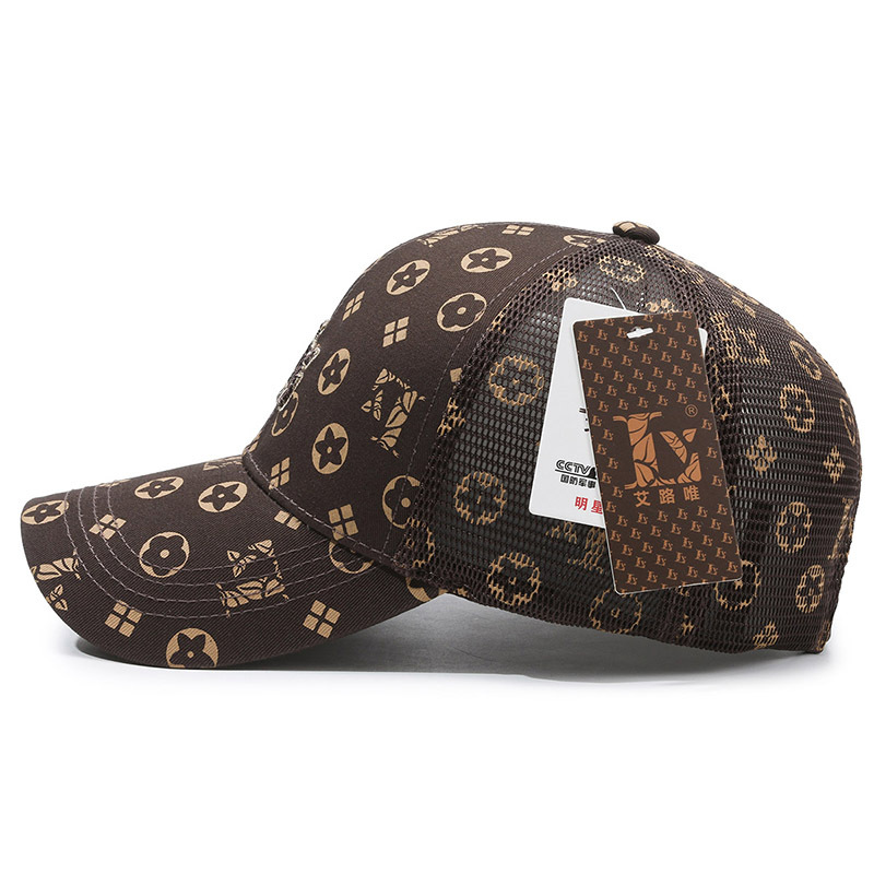 2026 Luxury Cap Men Adjustment Baseball Women Caps Hats High Quality Women Fitted Caps Fashion Flower Embroidery Breathable Caps Wholesale