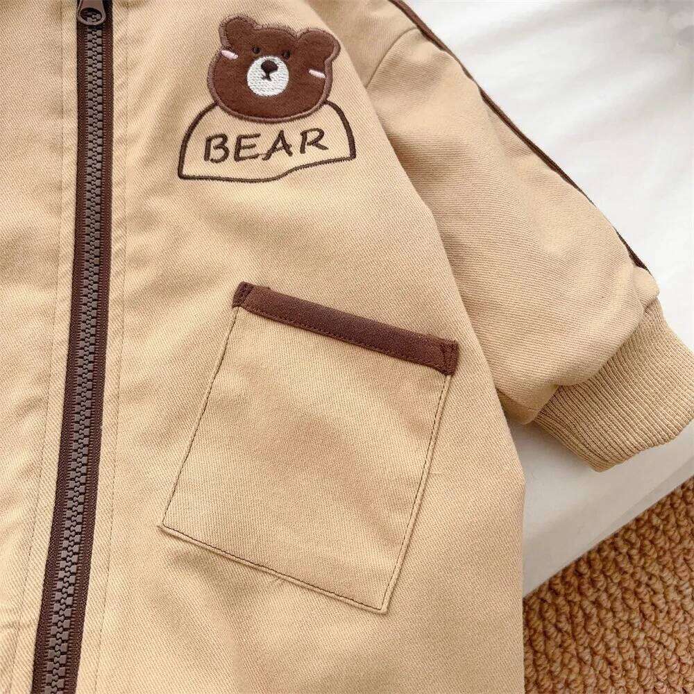 Autumn Baby Bodysuit 0-12M Newborn A-Class Bear Romper Korean Style Creeper 26H0224