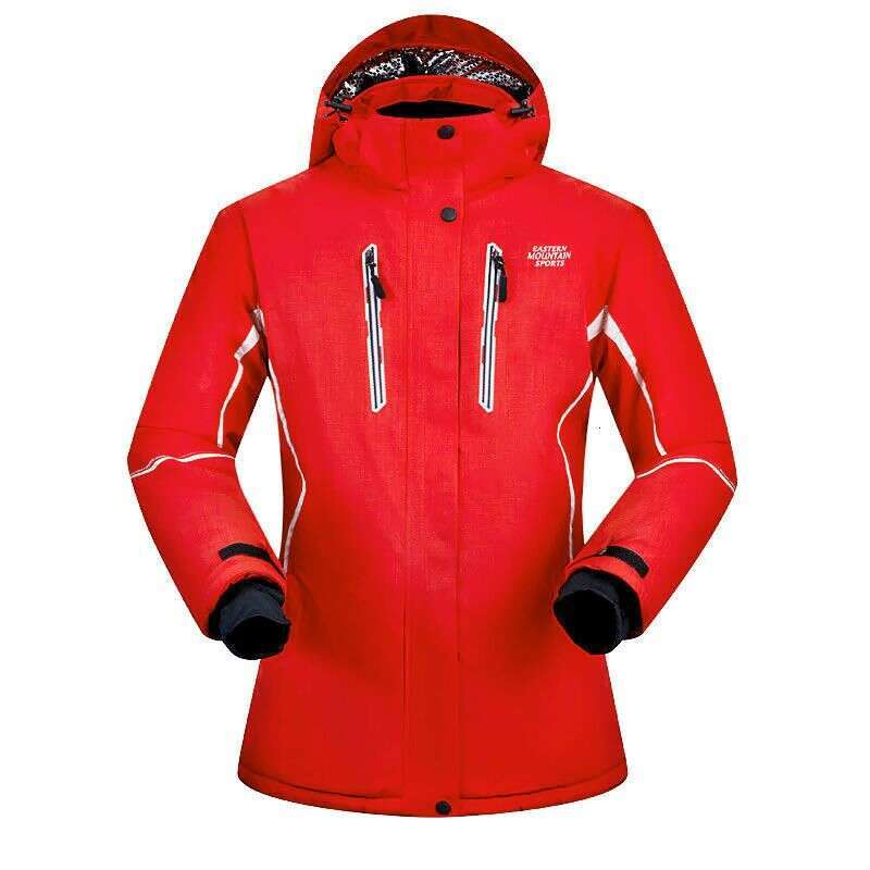 New Fashion Women's Ski Jacket Outdoor Use, Suitable For Both Snowboarding Skiing, Waterproof, Warm, With Removable Hood, And Durable WKERSIY