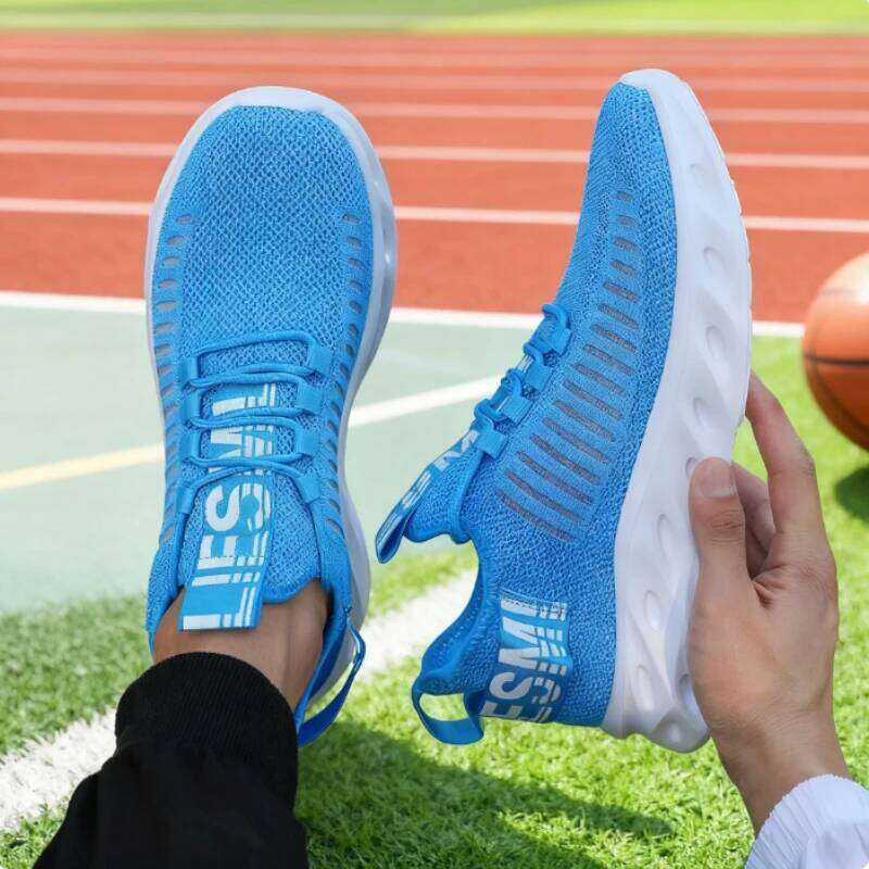 Men's Sneakers Thick Sole Comfortable Casual Lightweight Breathable Brand Running Shoes Luxury Male Tenis Masculino