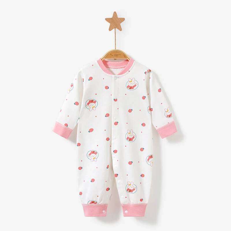Unisex Baby Bodysuit 100% Cotton, Cute Colorful Prints, Soft Seamless All Seasons, Snug Fit Onesie 0-18M 26Y0224