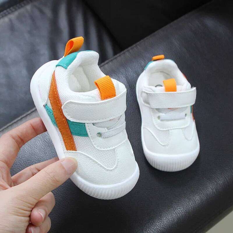 Toddler Four Seasons 0 To 3 Years Old Baby Soft Bottom Non-slip Girls Boys Mesh Breathable Single Shoes 26W0224