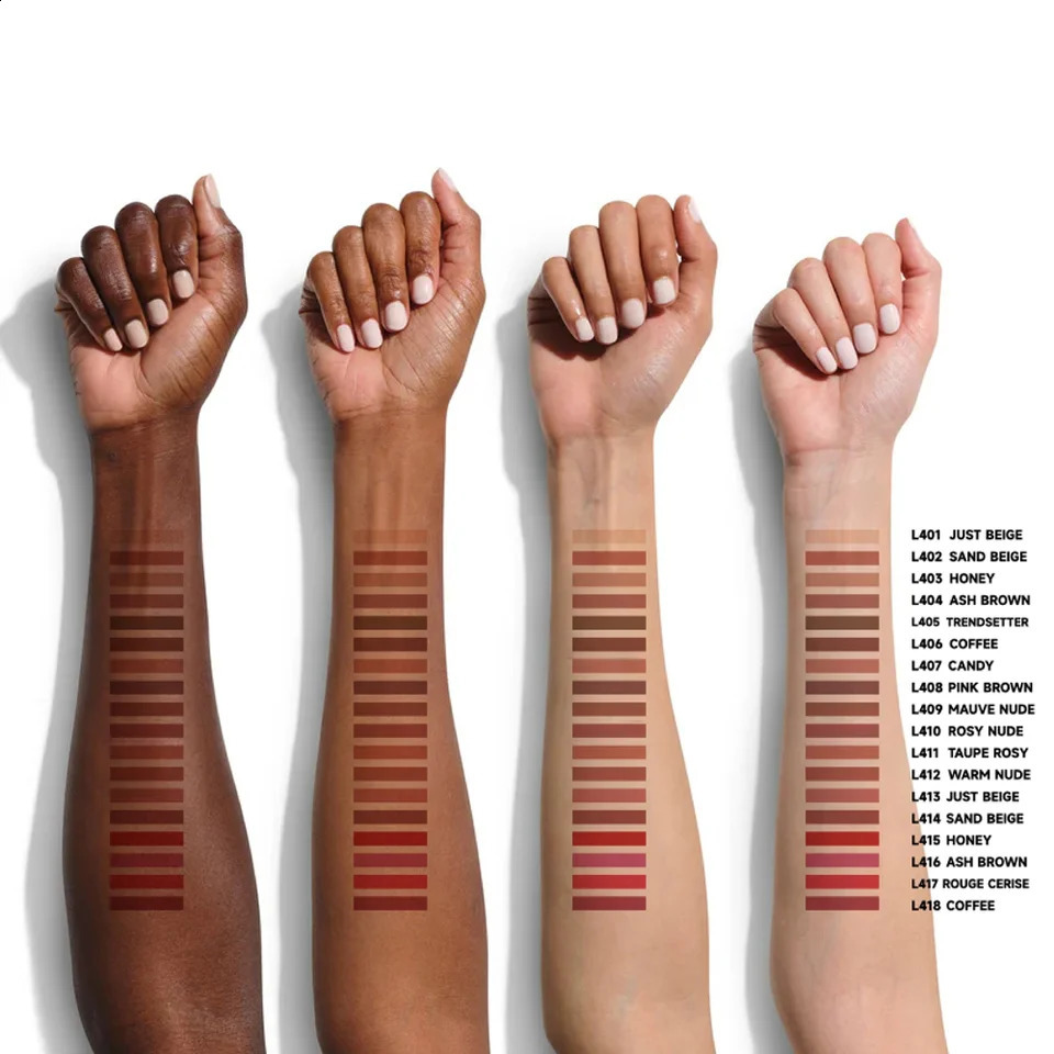 6pcs Velvet Matte Lip Liner Pencil Set - Water-resistant Ultra-Fine Long-Lasting Smooth for All Skin Tones Brown Mixed Color 260208