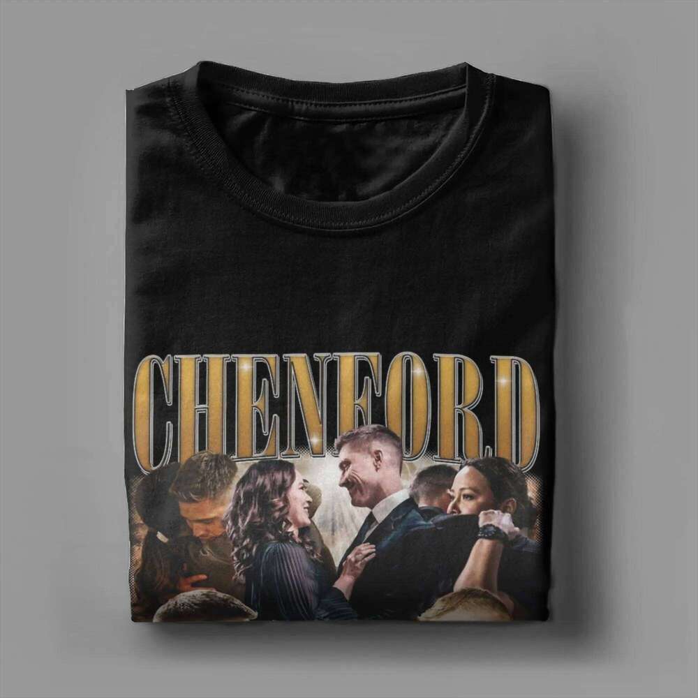 Men T-Shirts Chenford The Rookie Fashion 100% Cotton Tee Shirt Short Sleeve T Shirts Crew Neck Tops Plus Size H260224