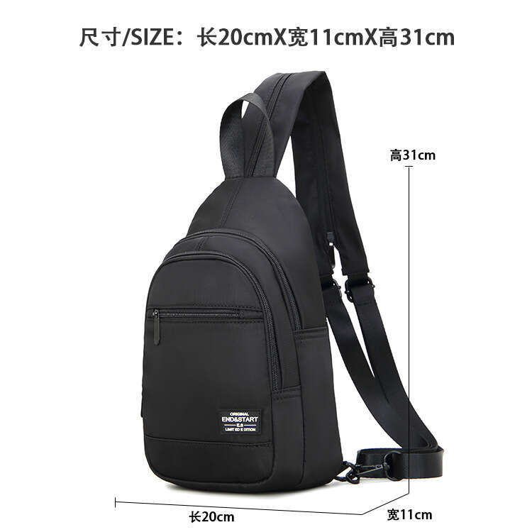 Trendy Mini Men Dual Use Chest Bag Lightweight Outdoor Sports Travel Small Backpack For Men And Women High Quality Luxury Bag