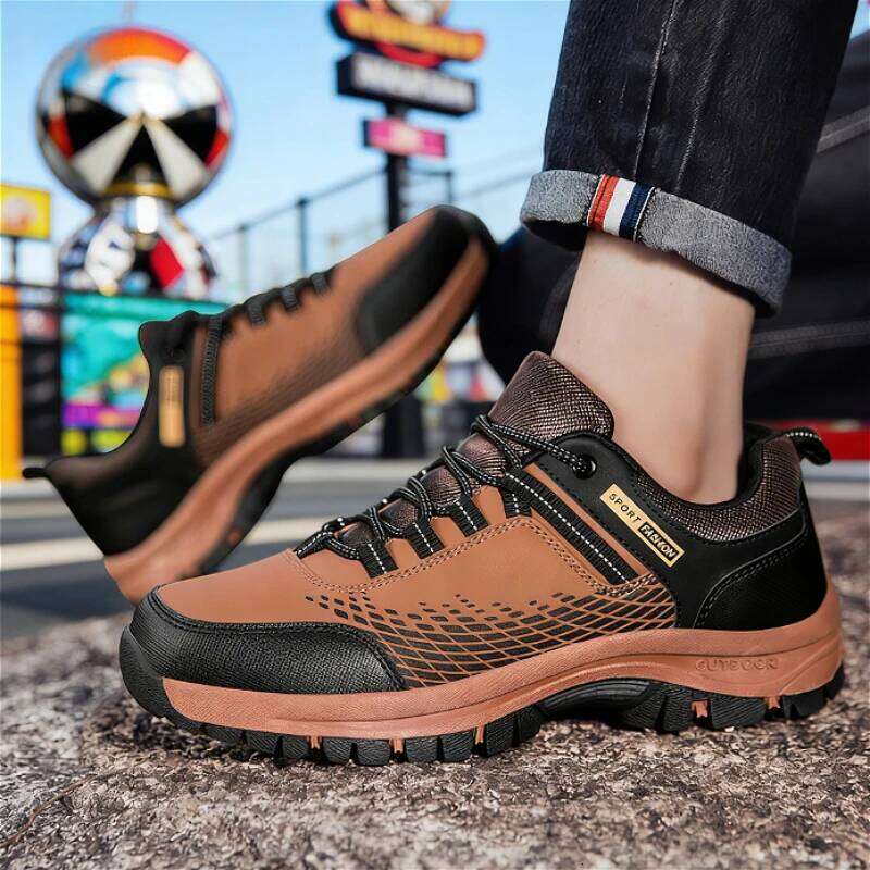 Men Sneakers 2025 New Spring Autumn Casual Waterproof Comfortable Masculino Outdoor Walking Size 39-46 Shoes Male