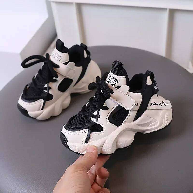 Kids Sport Spring Autumn Children's Sneakers Active Footwear for Boys Casual Outdoor Running Shoes 26W0224