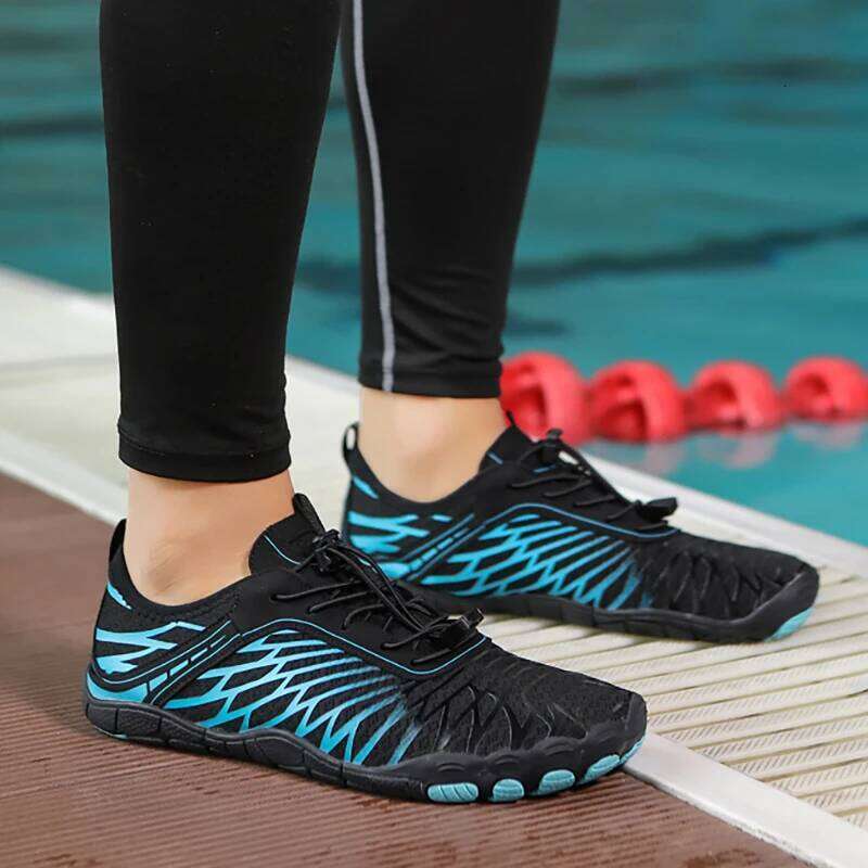 Men Water Quick Drying Beach Wading Swimming Five Fingers Aqua Shoes Barefoot Surfing Upstream Sneakers