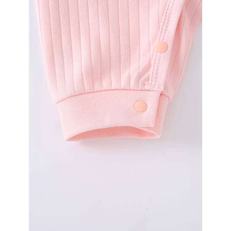 Spring Long Sleeve Baby Girl Romper 100%Cotton Soft Newborn Jumpsuits Clothing 26H0224
