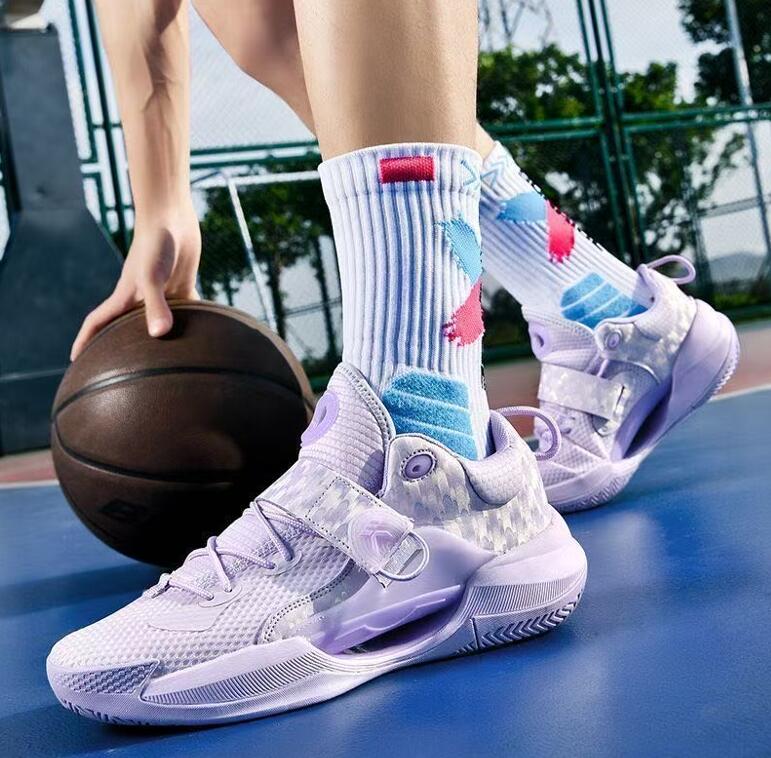 Shuihua 6th generation basketball neaker are anti slip breathable shock-absorbing suitable for teenagers and students in practical sports Z 1.8-8