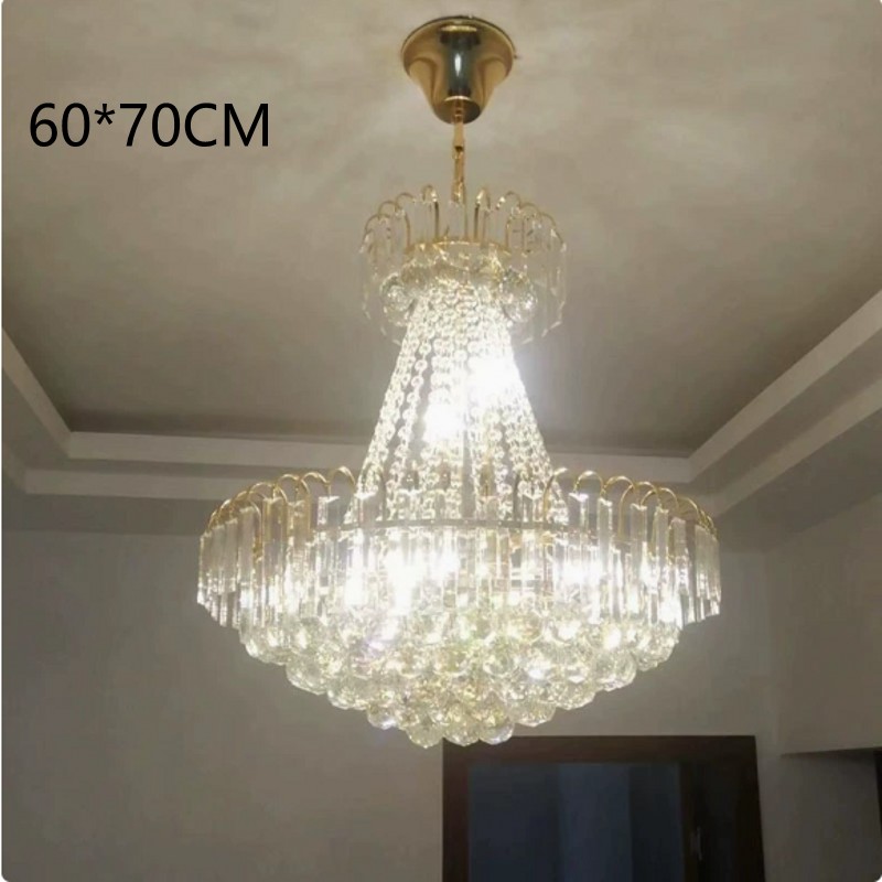 factory price new royal empire golden crystal chandelier light french crystal ceiling pendant lights dhl fast
