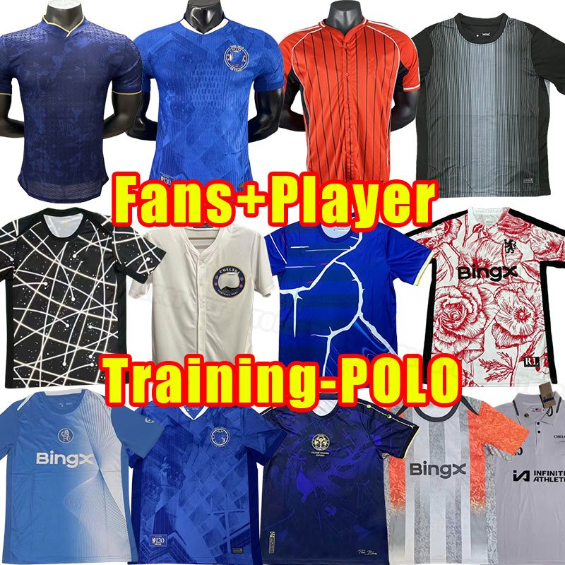 chelses CFC 2025 2026 PULISIC soccer jerseys CHELSEAA Fans Player Version ZIYECH HAVERTZ WERNER CHILWELL MOUNT JORGINHO football shirt POLO Training pre-match