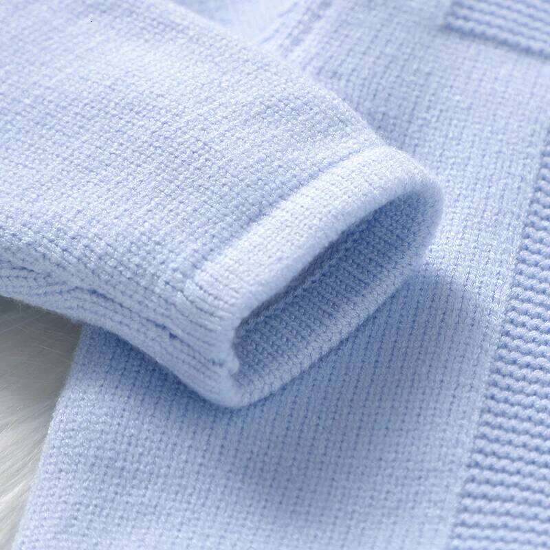 Baby Clothes Set Knit Newborn Girl Boy Long Sleeve Pullover Pants 2PC Fashion Solid Warm Infant Sweater Trousers Leggings Autumn 26Y0224