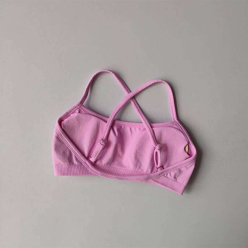 Gathering Shock-proof and Beautiful Seamless Sports Bras Gym Women Top Crop Tube Yoga Tops Fitness Scrunch Bum Workout Suit 26Y0224