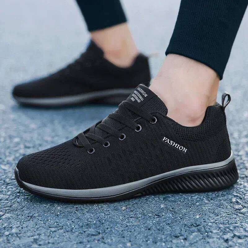 MAEDEF Breathable Mesh Casual Men's Trendy Lightweight Walking Male Tennis Sneakers Outdoor Running Fitness Shoes for Men
