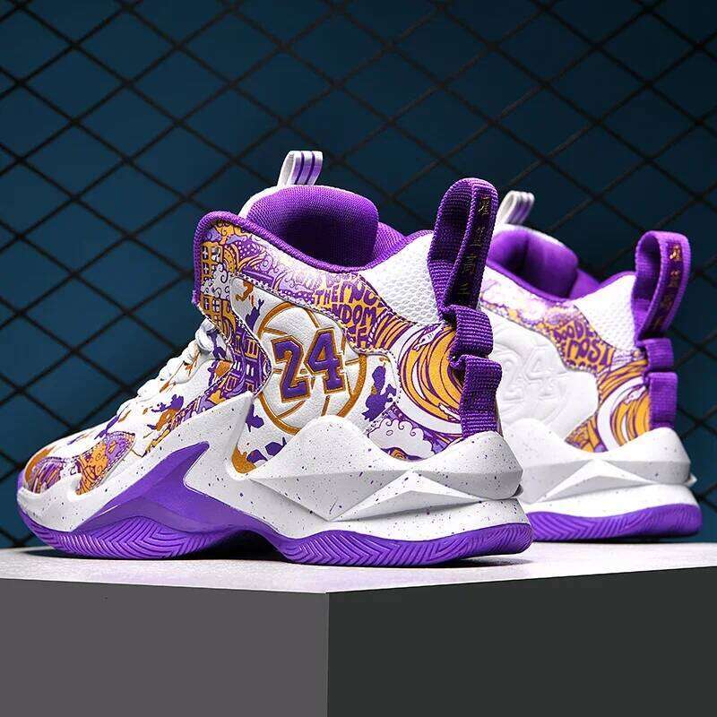 Men Field Training Sports Tennis 2024 New Male Sneakers Non Slip Luxury Basketball Shoes for Children 26W0224