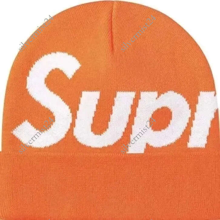 supremely beanie Designer Beanie Baseball Hat For Man Woman Autumn Winter Unisex Couple Style New Trendy Sup Big Wave Beanie Knitted Hat Same Style 358