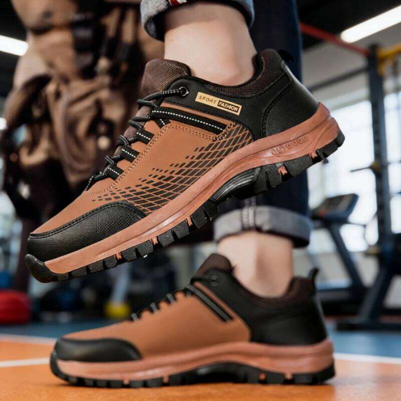 Men's Athletic Running Mesh Sole Non-Slip Gym Training Sneakers Black Sports Footwear Outdoor Hiking Walking Causal Shoes