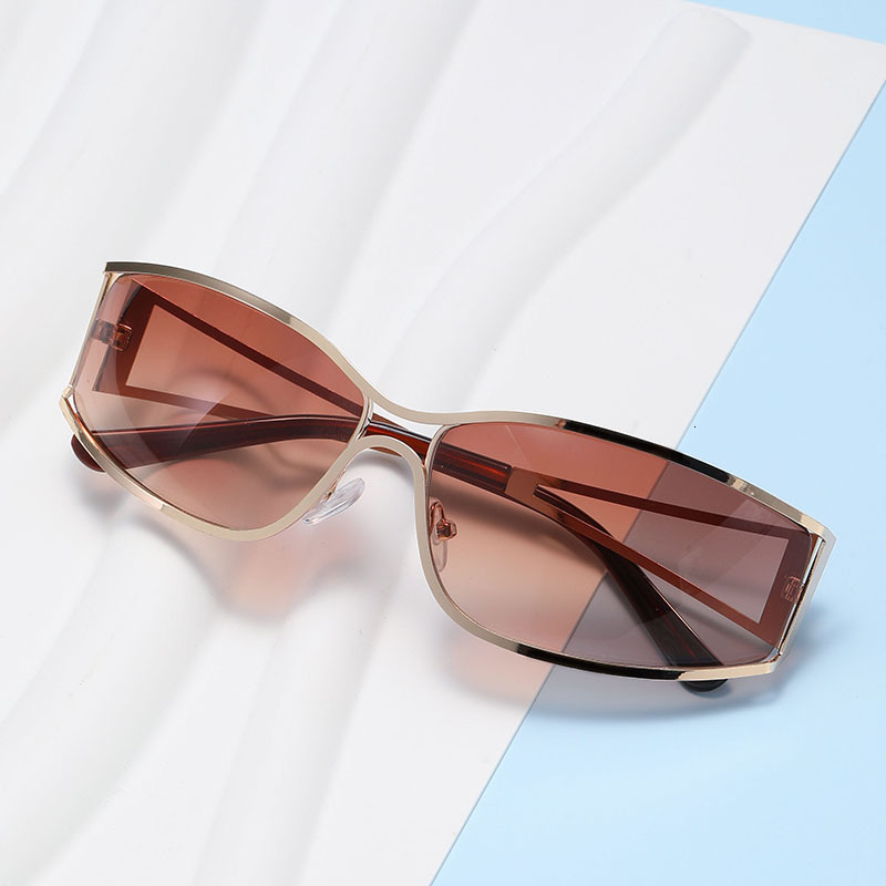 Cool irregular Sunglasses European And American Y2k Hollow Sunglasses New Retro Personality Street Fashion