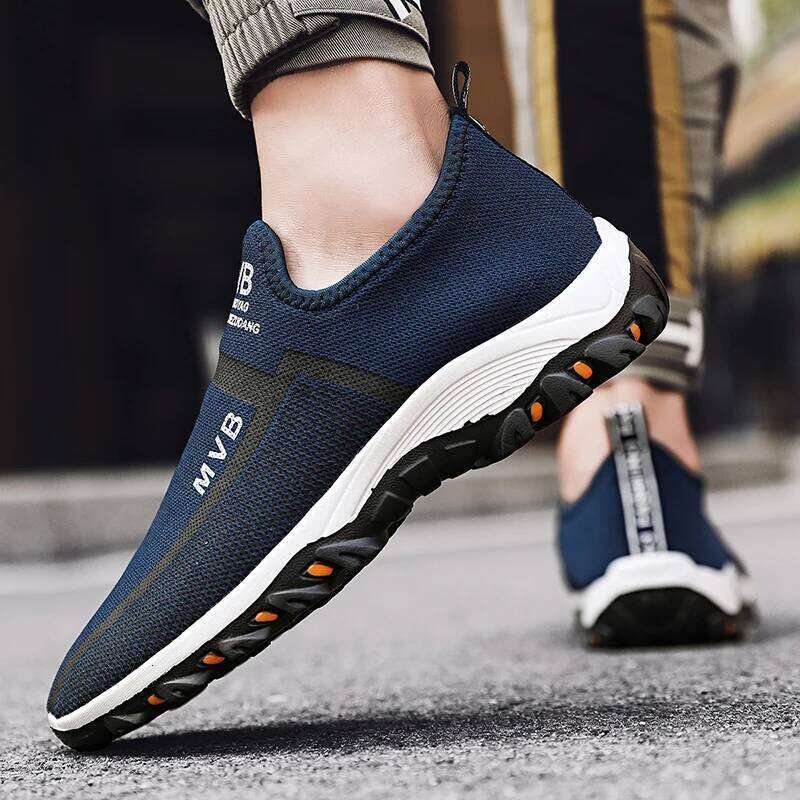 Summer Mens Casual Sport Fashion Mesh Breathable Male Designer Tennis Shoes Man Training Walking Running Sneakers