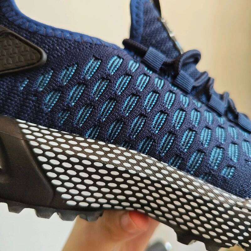 Fashionable Men's Sports Soft Elastic Breathable Lightweight Flexible Flat Versatile for Daily Use Trendy Men Shoes