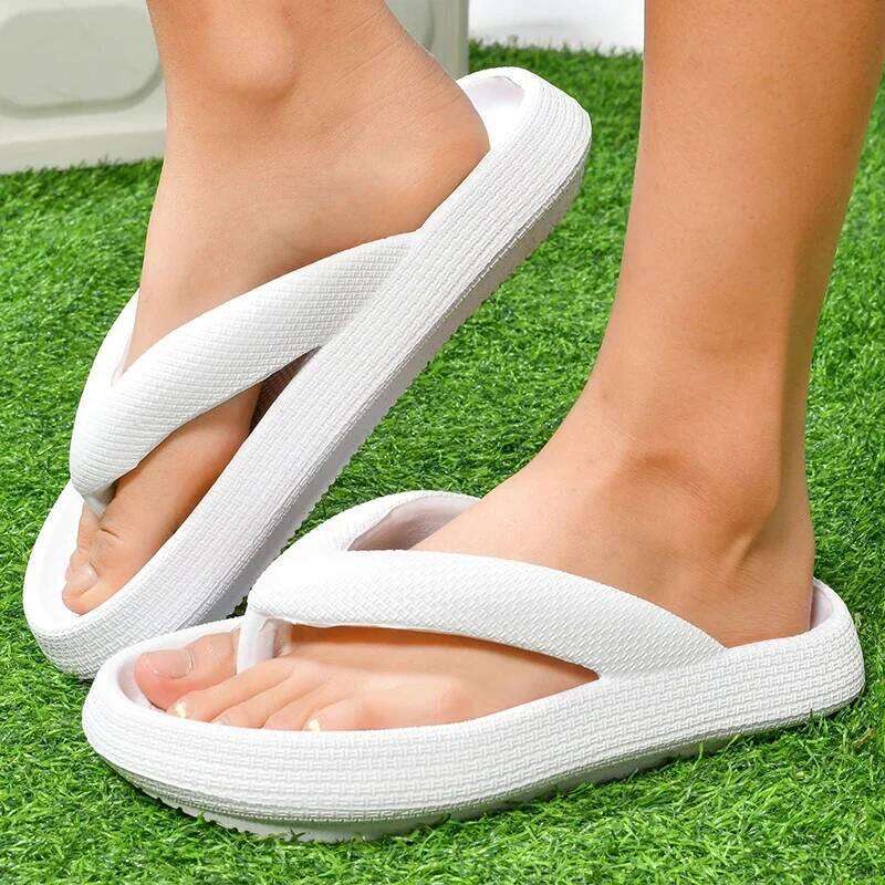 MAEDEF Women Flip Flops Big Size Lightweight Comfortable Summer Beach Slippers Non-Slip Quick Dry Breathable EVA Sandals for Men