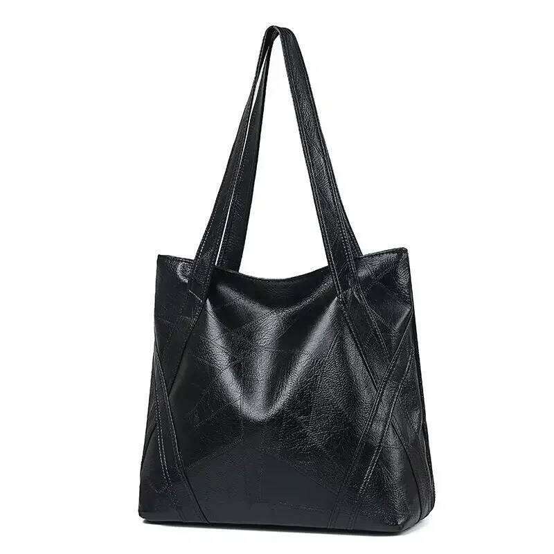 Interior Zipper Top-Handle Soft 2024 High Quality Bags for Women Casual Tote Fashion New Style Z260224