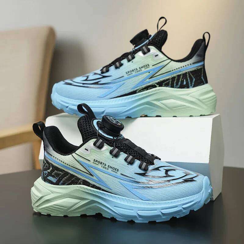 new Girls' autumn and winter sports anti slip leather surface elementary school students' spring outdoor shoes middle-aged 26W0224