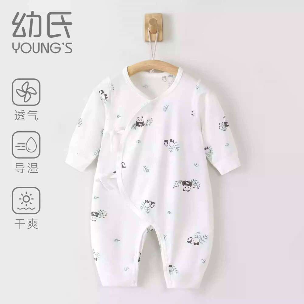 Newborn Summer Modal No-Bone Rompers Breathable Crawling Suit Infant Bodysuit Comfortable Soft Fabric Baby Clothes 26Y0224