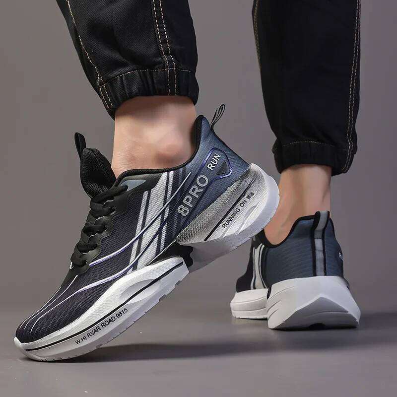 New Men's Sneakers 2025 Summer Professional Breathable Sports Training Shoe Outdoor Soft Sole Anti-Slip Couple Running Shoes Men