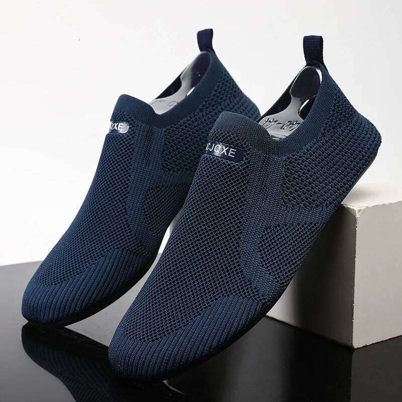 MAEDEF Summer New Comfortable Casual Men's Fashion Soft Sole Breathable Outdoor Flat Shoes for Men Light Sneakers