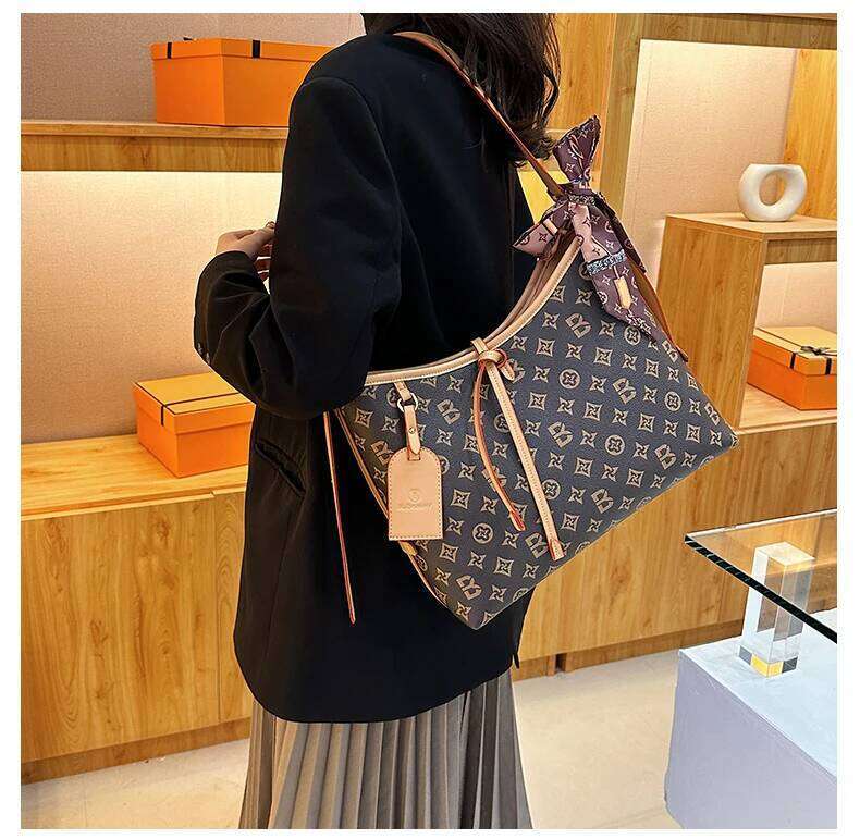 2025 New High-end Luxury Brand Ladies Leather Tote Bag Famous Paris Vintage Elegant Style Z260224